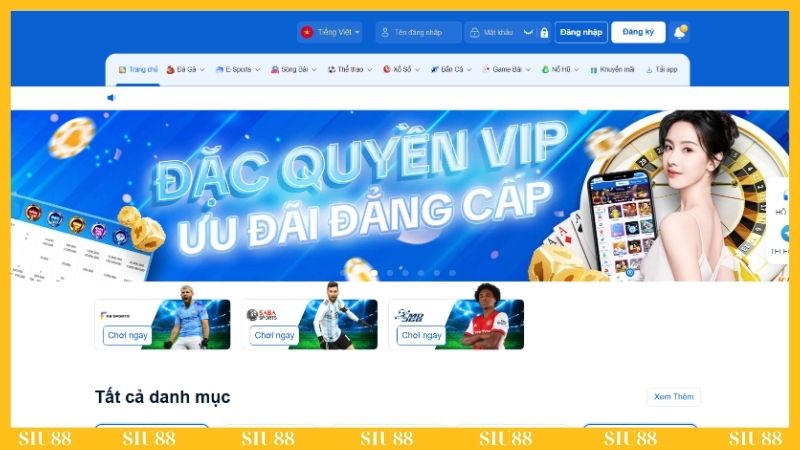 Nhà cái SIU88 đảm bảo uy tín thương hiệu
